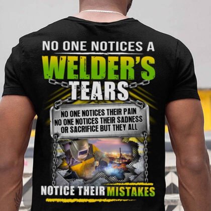 No one Notice A Welder's Tear