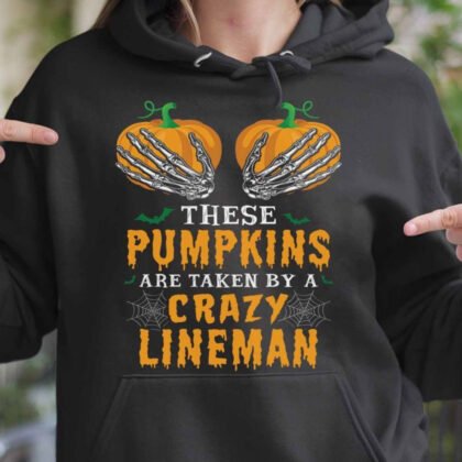 These Pumpkins are taken by a Crazy Lineman