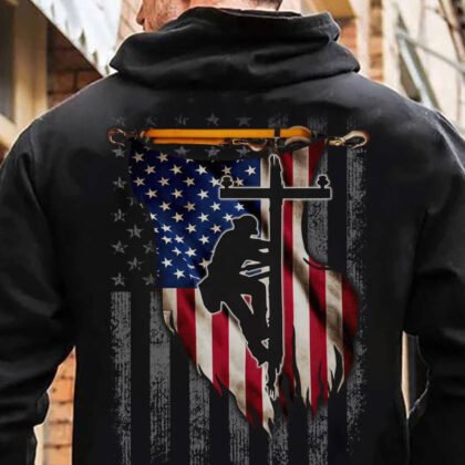 Proud Lineman-Hoodie-M100125USFLA140BLINEZ6
