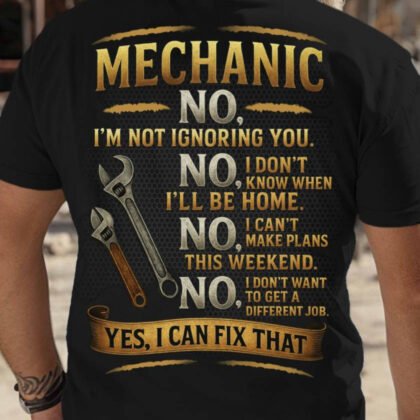 Yes I Can Fix That - Mechanic Quote